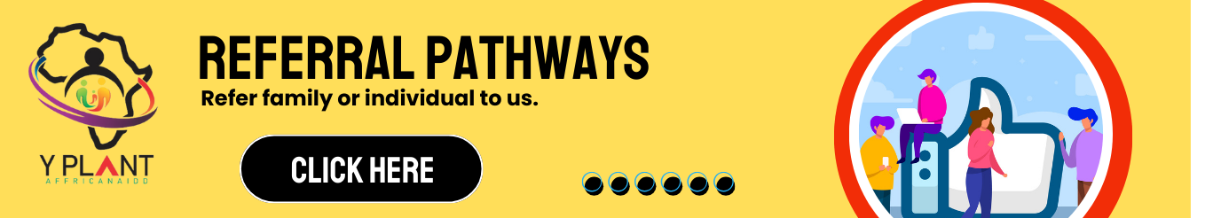 Refer family or individual to us.